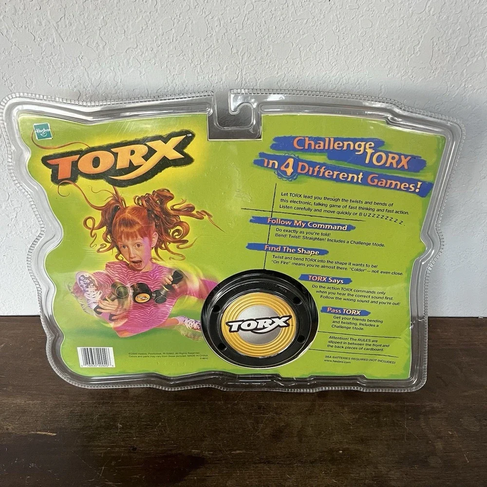 VTG Hasbro Torx Electronic Handheld Kids‎ Toy Game Memory Brand New Sealed